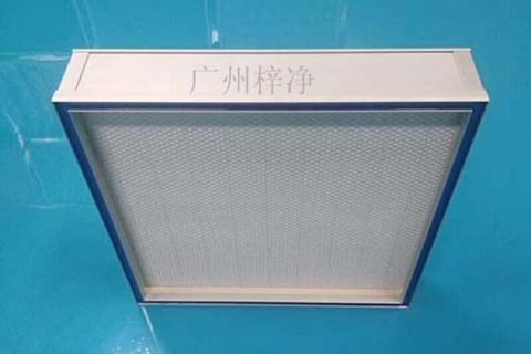 液槽式高效过滤器产品构造图