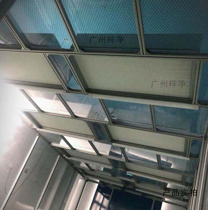 洁净棚安装现场检测实拍图 洁净棚安装现场检测实拍图