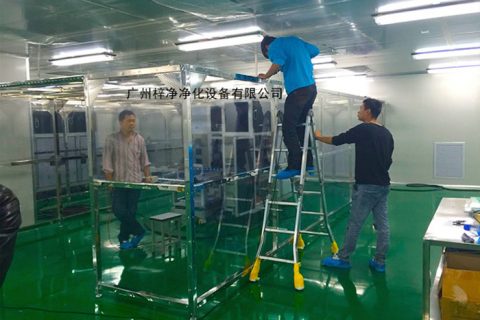 百级洁净棚FFU高效过滤器一般建议每6-12个月更换一次